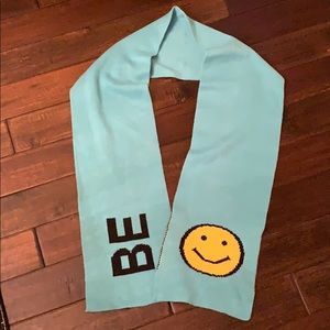 Betsey Johnson Be Happy Scarf EUC!!!